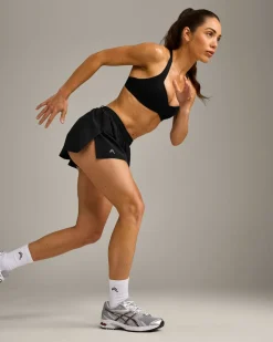 AirMove™ Lined Shorts 2" with Pocket and Reflective Logo
