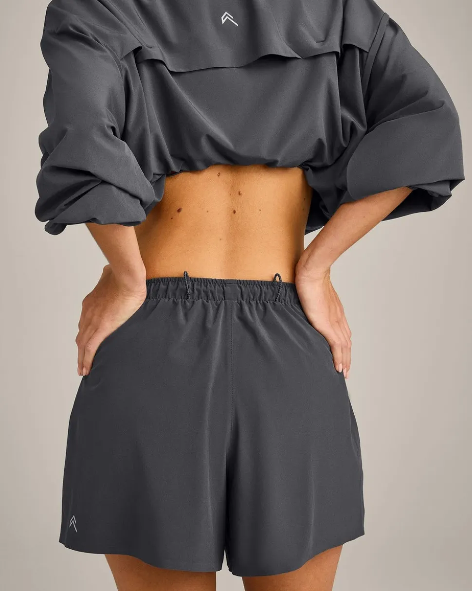 AirMove™ Lined Shorts 4" with Pocket and Reflective Logo