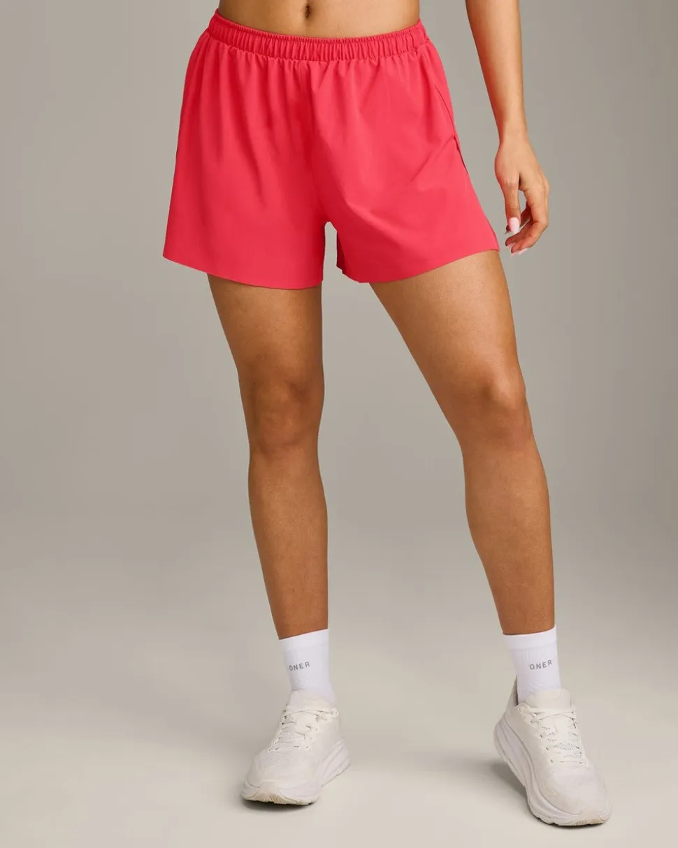 AirMove™ Lined Shorts 4" with Pocket and Reflective Logo
