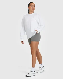 Classic Oversized Lightweight Long Sleeve Top