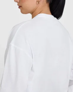 Classic Oversized Lightweight Long Sleeve Top