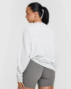 Classic Oversized Lightweight Long Sleeve Top