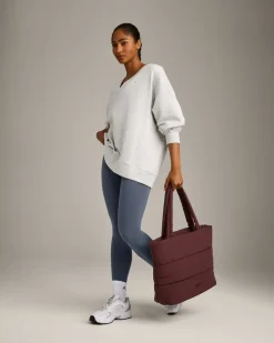 Cotton Vintage Lounge V Neck Sweatshirt