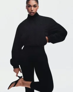 Cropped Bomber Jacket