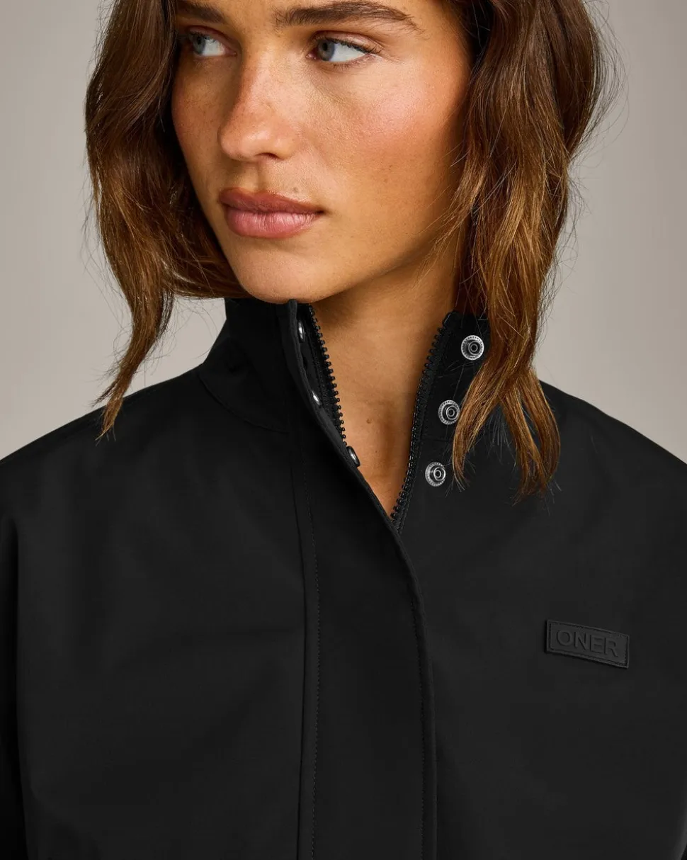 Cropped Bomber Jacket