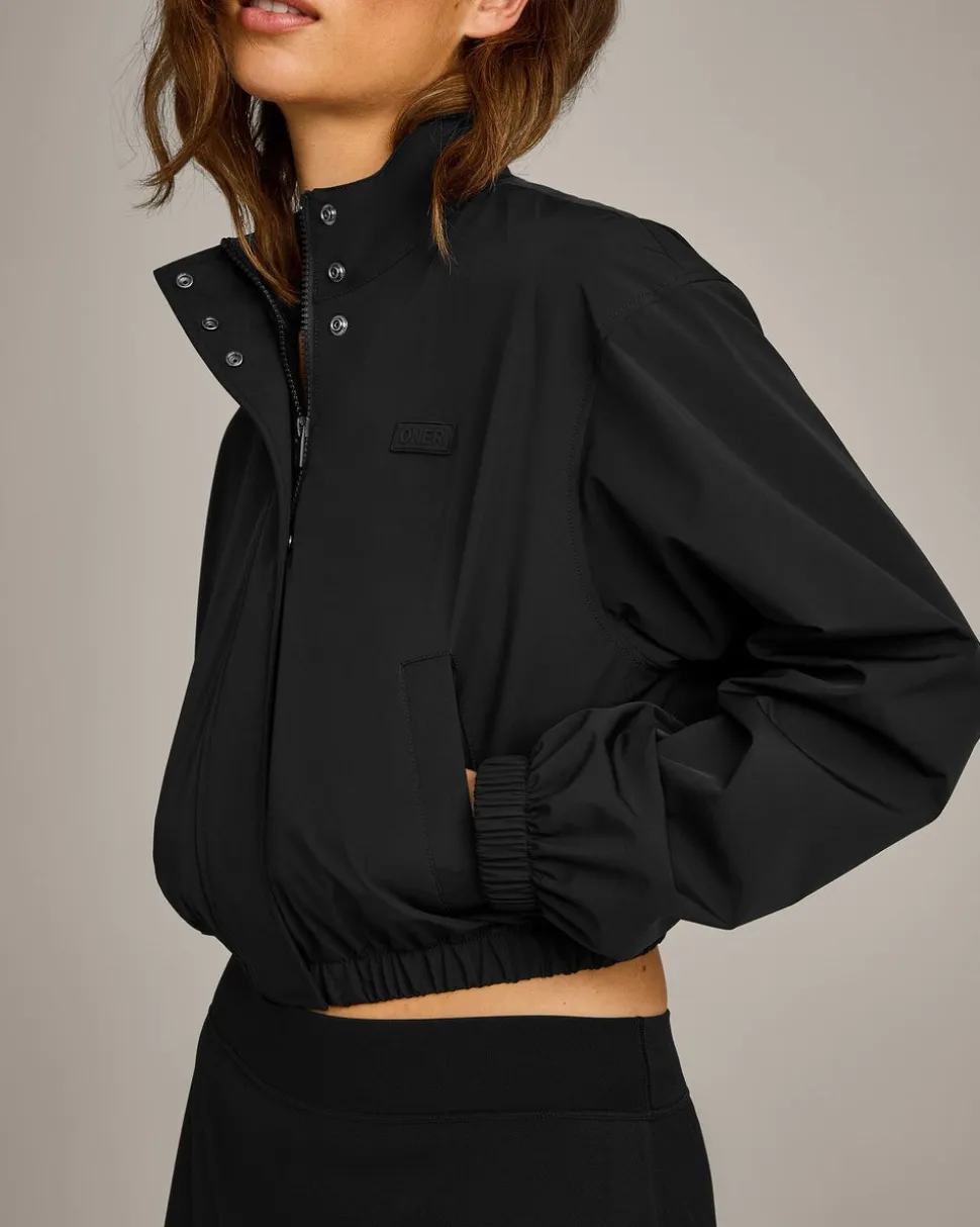 Cropped Bomber Jacket