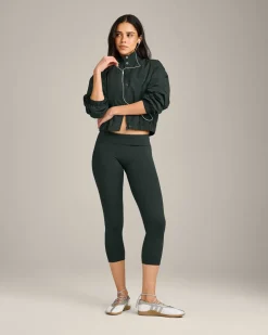 Cropped Bomber Jacket