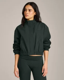 Cropped Bomber Jacket