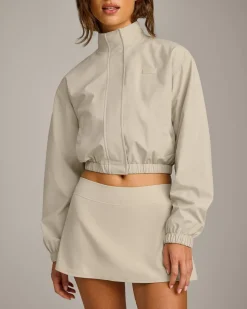 Cropped Bomber Jacket