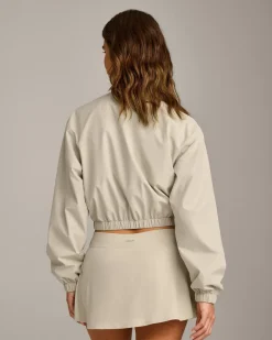 Cropped Bomber Jacket