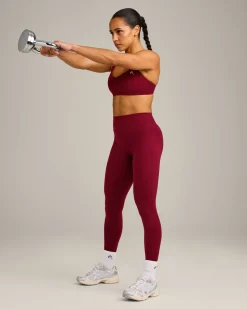 EasyLift™ Cross BackSportsBra with Grey Logo
