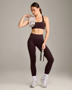 EasyLift™ Halter Bralette with Grey Logo