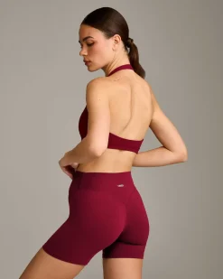 EasyLift™ Halter Bralette with Grey Logo