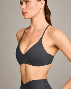 EasyLift™ Ultra Minimal Bralette with Grey Logo