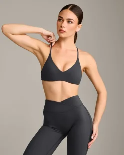 EasyLift™ Ultra Minimal Bralette with Grey Logo