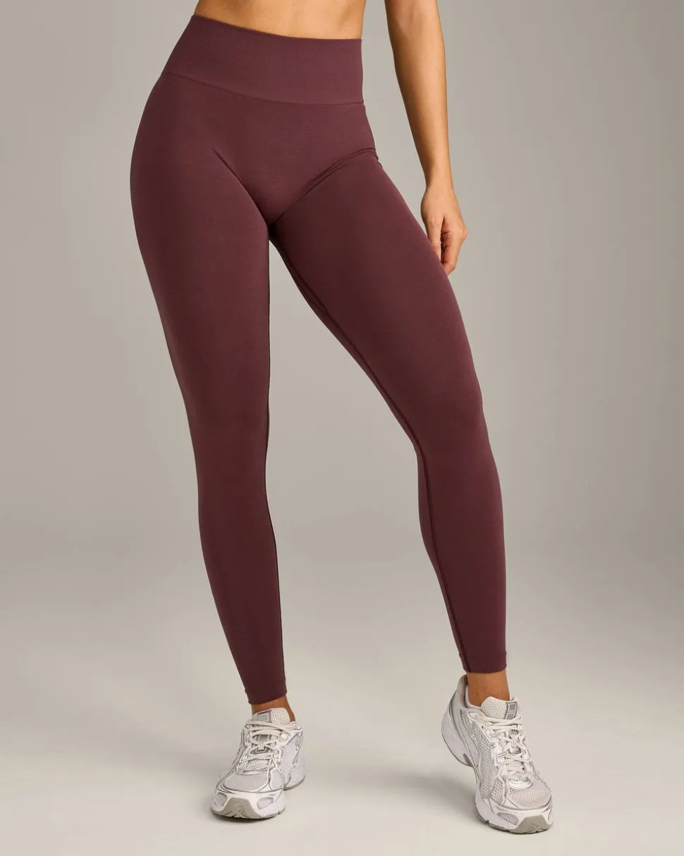 EffortlessLift™ Seamless Leggings with Grey Logo