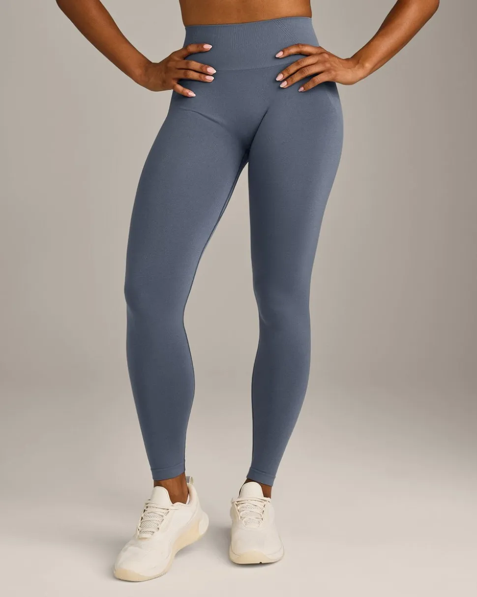 EffortlessLift™ Seamless Leggings with Grey Logo