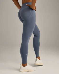 EffortlessLift™ Seamless Leggings with Grey Logo