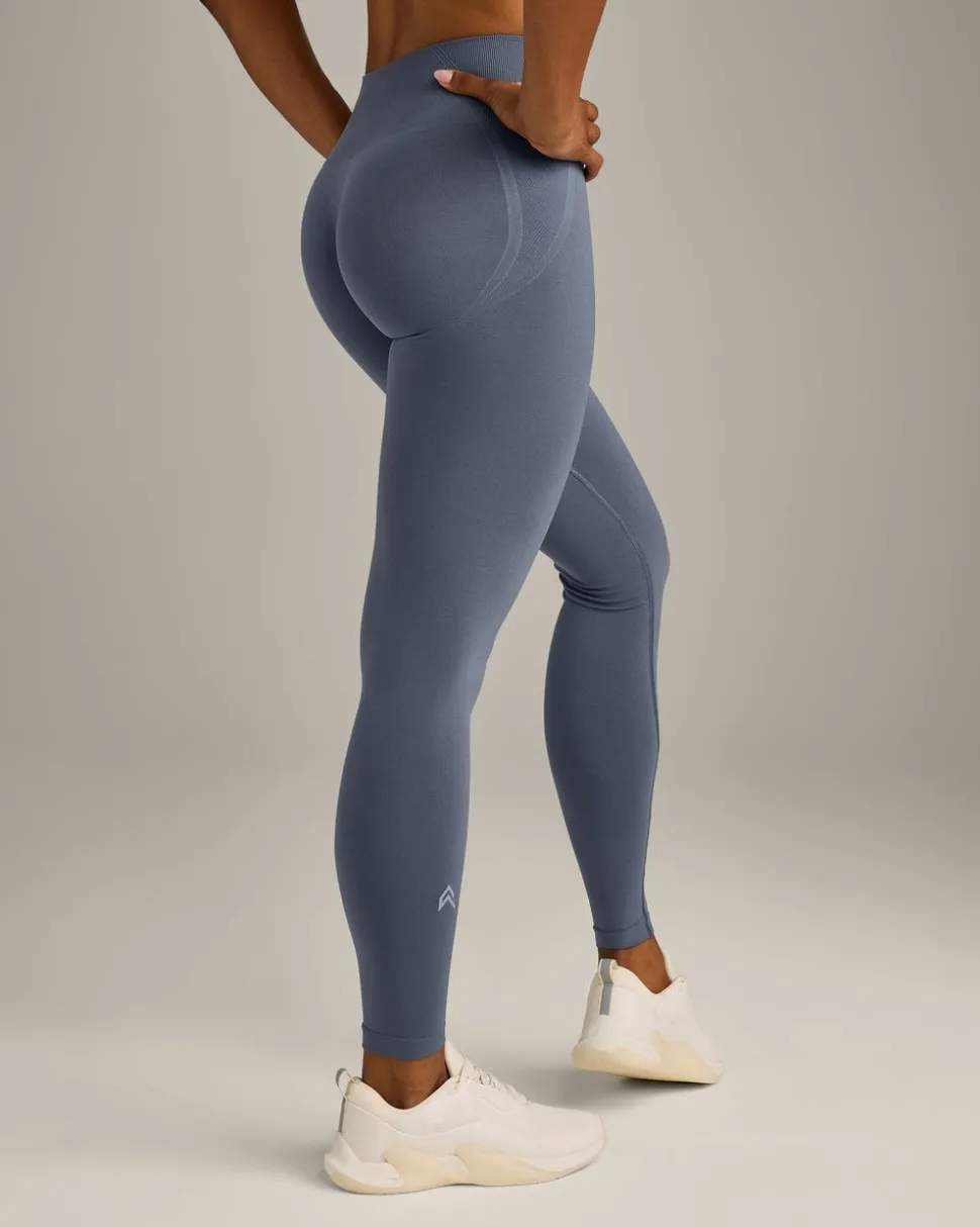 EffortlessLift™ Seamless Leggings with Grey Logo