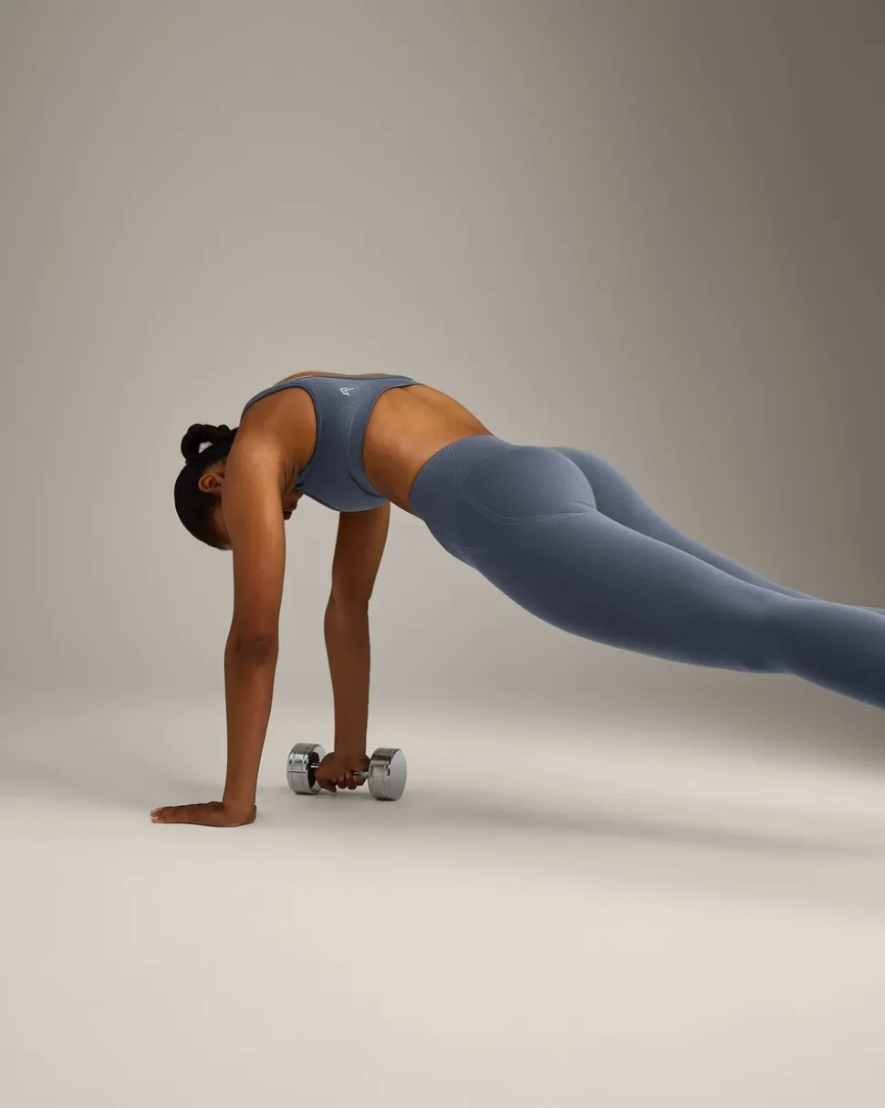 EffortlessLift™ Seamless Leggings with Grey Logo