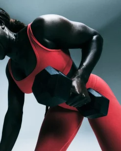 EffortlessLift™ Seamless Mid Rise Leggings with Grey Logo
