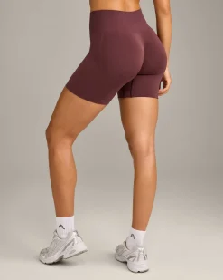 EffortlessLift™ Seamless Shorts with Grey Logo