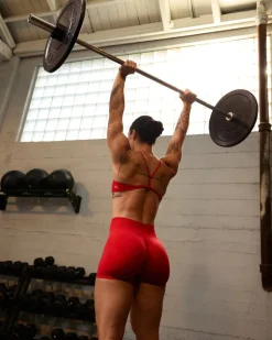 EffortlessLift™ Seamless Shorts with Grey Logo
