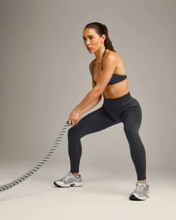 EnhanceLift™ Seamless Leggings with Grey Logo