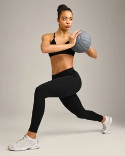 EnhanceLift™ Seamless Leggings with Grey Logo