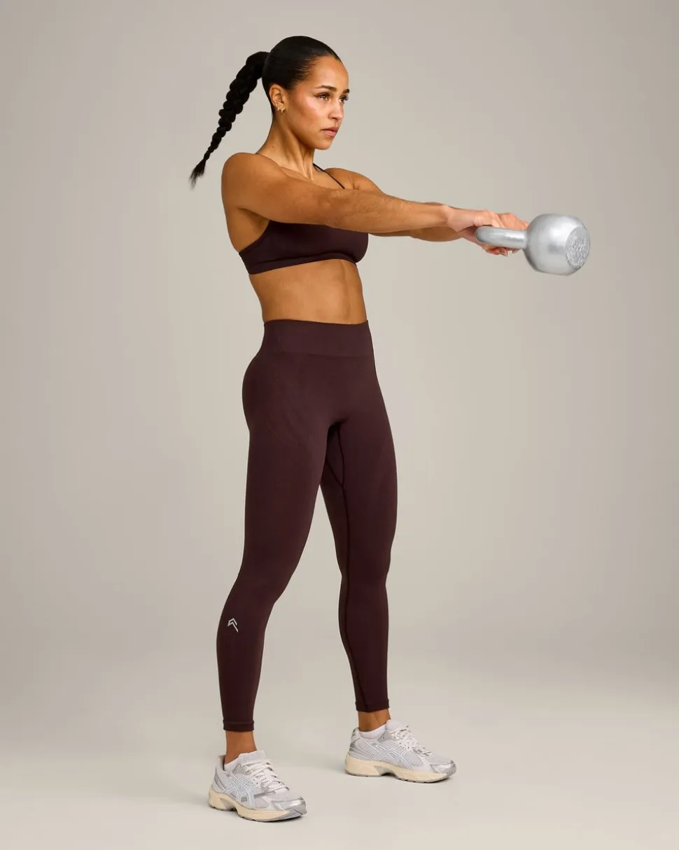EnhanceLift™ Seamless Leggings with Grey Logo