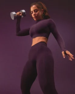 EnhanceLift™ Seamless Leggings with Grey Logo