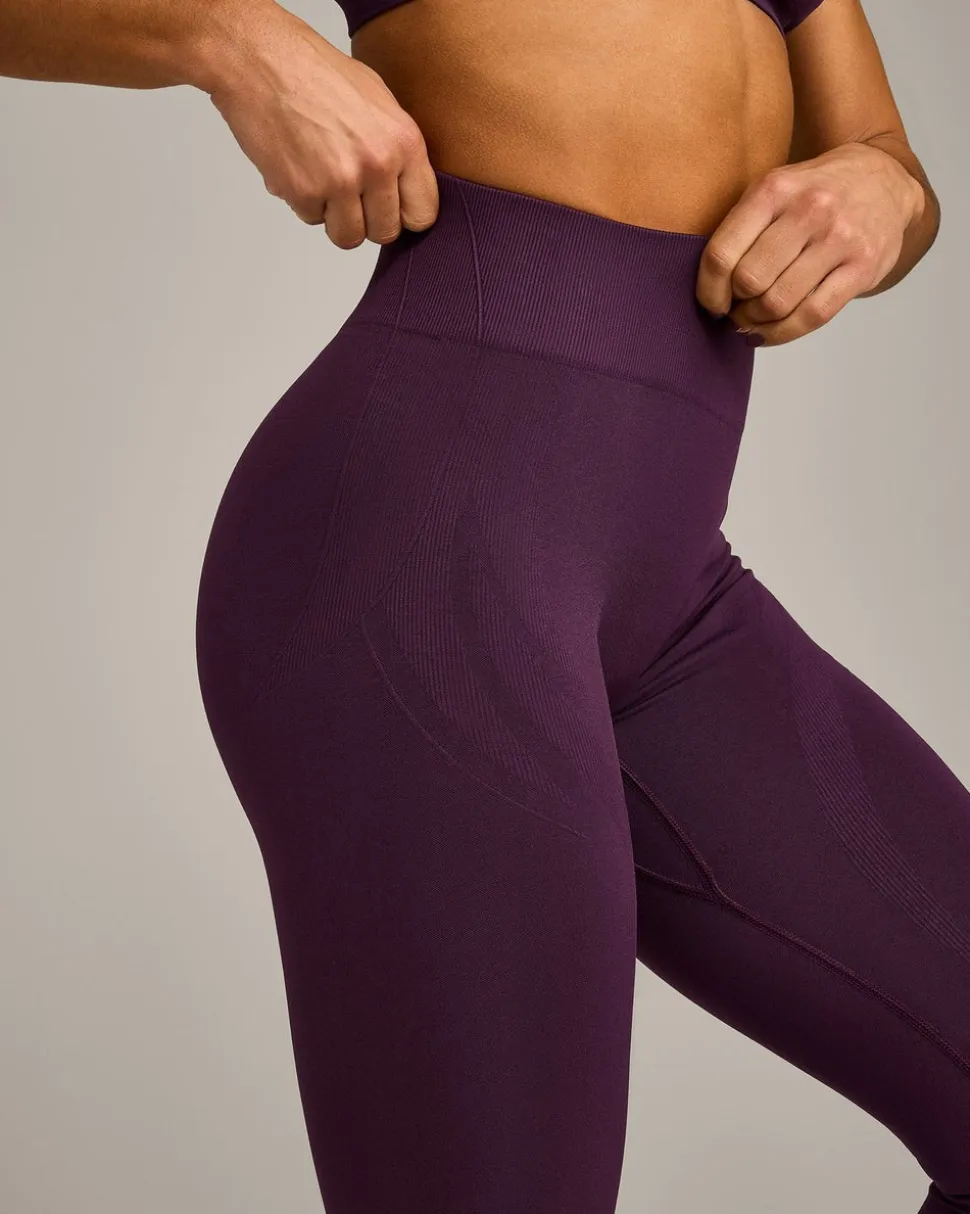 EnhanceLift™ Seamless Leggings with Grey Logo