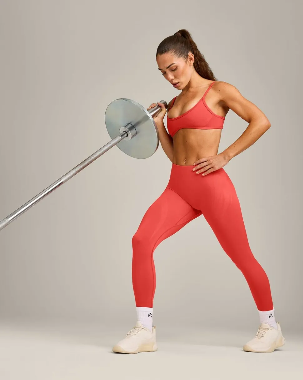 EnhanceLift™ Seamless Minimal Bralette with Grey Logo