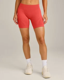 EnhanceLift™ Seamless Shorts with Grey Logo