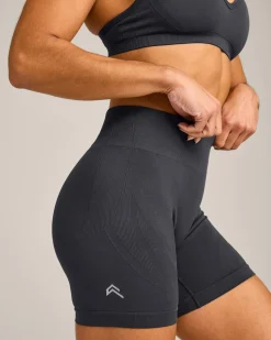 EnhanceLift™ Seamless Shorts with Grey Logo