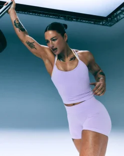 EnhanceLift™ Seamless Shorts with Grey Logo