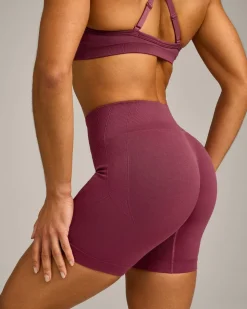 EnhanceLift™ Seamless Shorts with Grey Logo