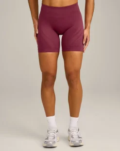 EnhanceLift™ Seamless Shorts with Grey Logo