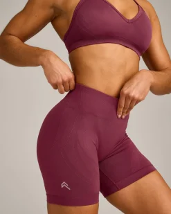 EnhanceLift™ Seamless Shorts with Grey Logo