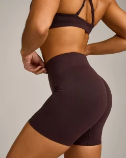 EnhanceLift™ Seamless Shorts with Grey Logo