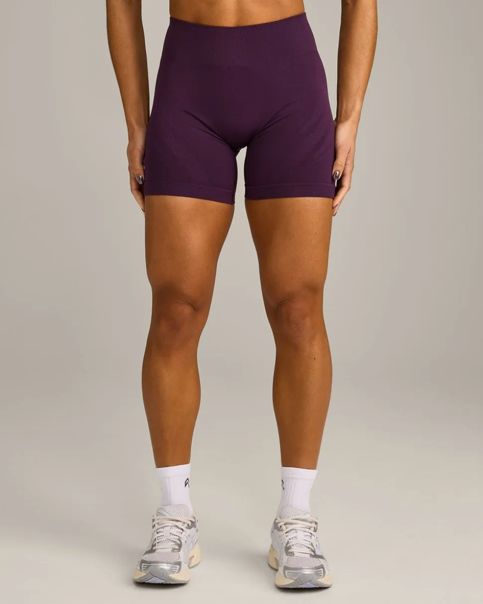 EnhanceLift™ Seamless Shorts with Grey Logo