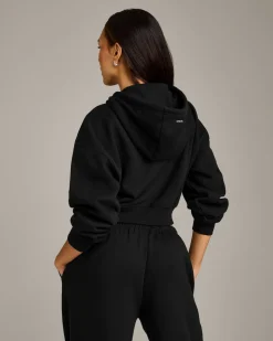 Foundations All Season Cropped Zip Through Hoodie