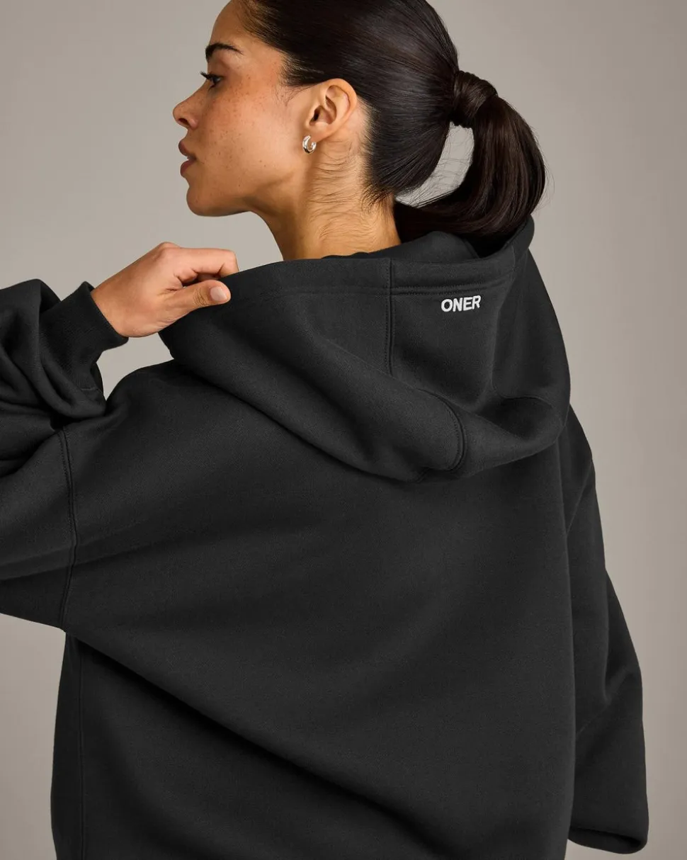 Foundations Cosy Oversized Zip Through Hoodie