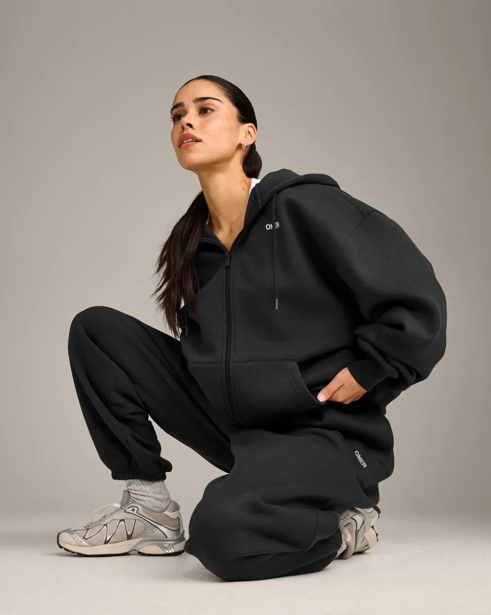 Foundations Cosy Oversized Zip Through Hoodie