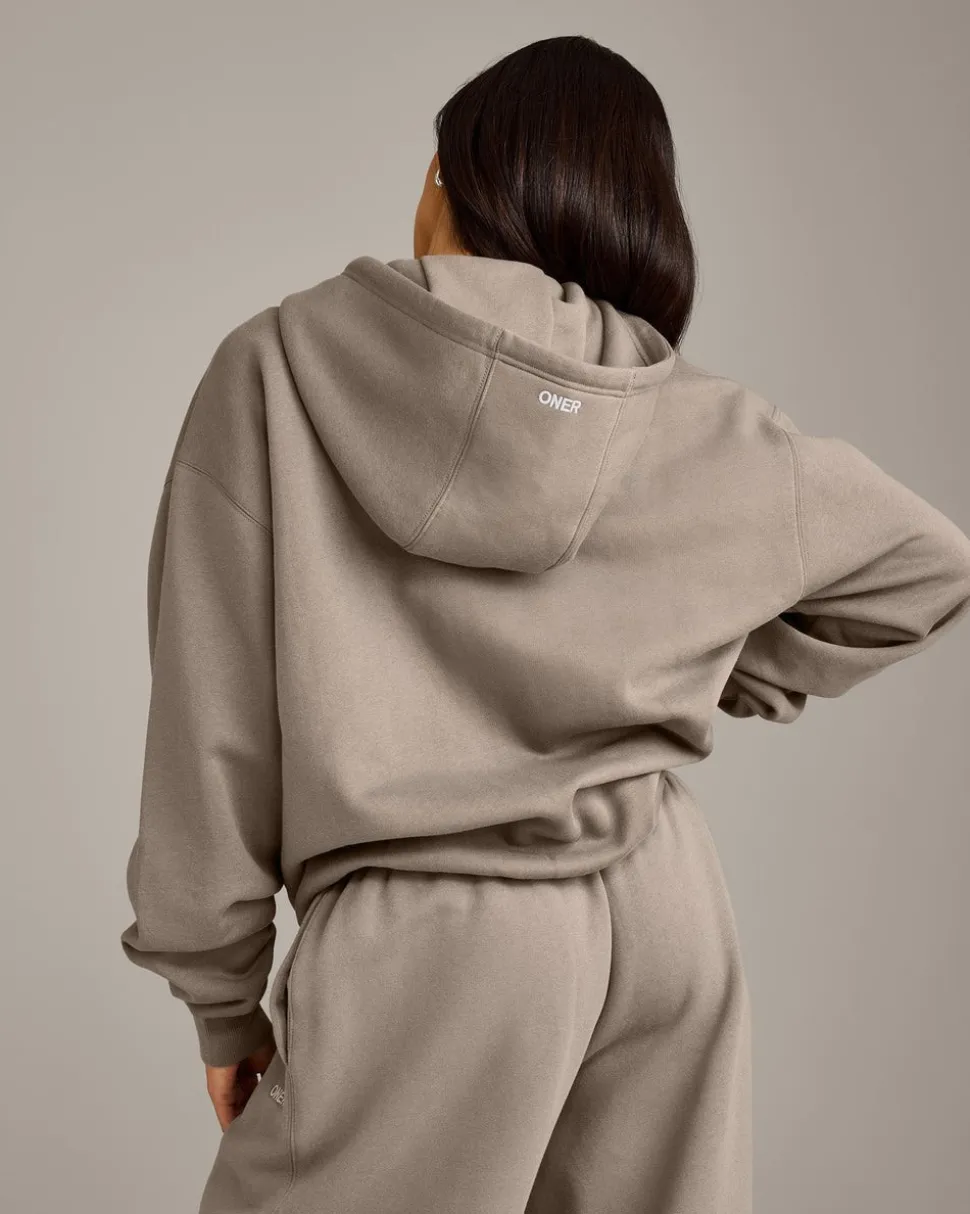 Foundations Cosy Oversized Zip Through Hoodie