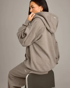 Foundations Cosy Oversized Zip Through Hoodie