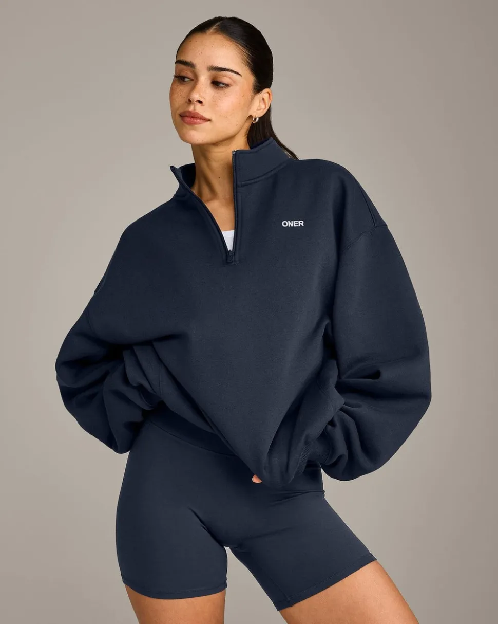 Foundations Cosy 1/4 Zip Sweatshirt