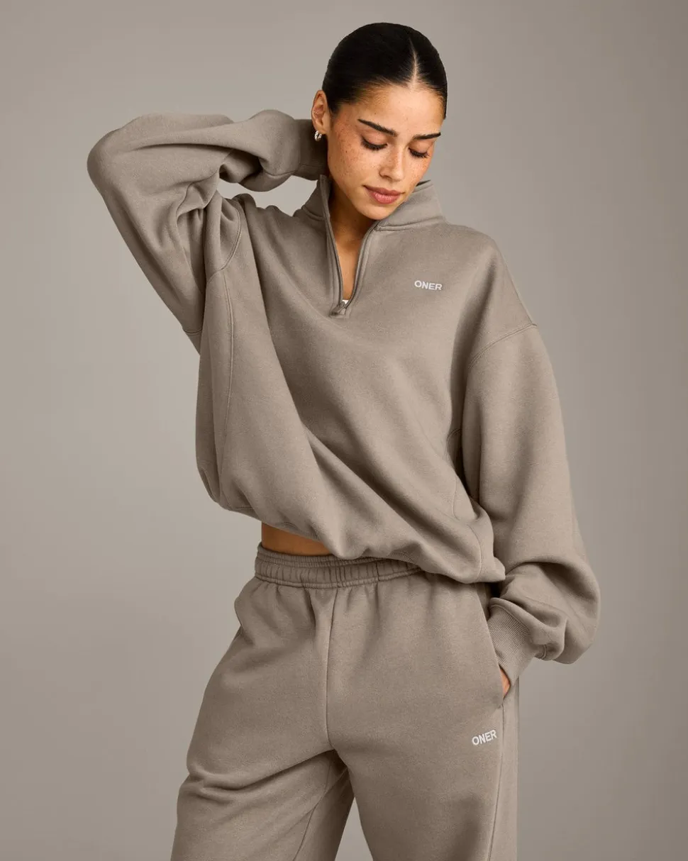 Foundations Cosy 1/4 Zip Sweatshirt