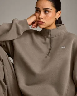 Foundations Cosy 1/4 Zip Sweatshirt