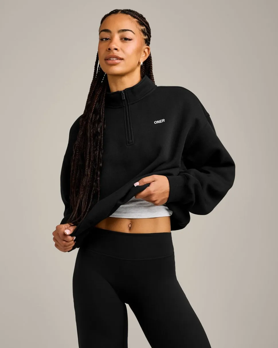 Foundations Cosy 1/4 Zip Sweatshirt